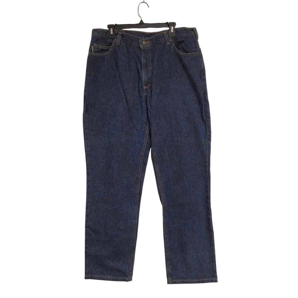 Carhartt Relaxed Fit 5 Pocket Jeans Mens Size 36x32 100% Cotton Denim Workwear